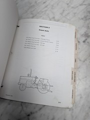 MASSEY FERGUSON MF 300 SERIES TRACTOR REPAIR TIME SCHEDULE 1856 892 M1 MANUAL