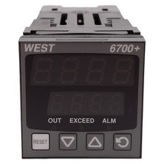 West P6701Z2120022 Limit Controller, Universal Input, 24-48VAC/DC, 1/16 DIN
