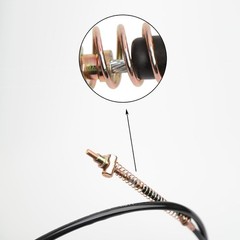 High-Carbon Steel Motorcycle Rear Brake Cables 215mm/84.6″ Fit for Size: 215mm