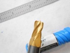 NEW DURA-MILL USA .3135″ DIA X 1/2″ LOC X 2″ L X .060″ CR 4FL CC CARBIDE ENDMILL
