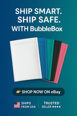 1000 #000 4×8 Poly Bubble Mailers Padded Self Seal Shipping Envelopes
