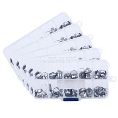 Dental Orthodontic Prewelded Bands Buccal Tubes M Series 1st Molar Roth.022
