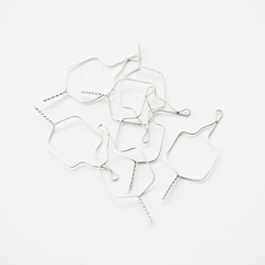 J&J Ortho™ Orthodontic Preformed Ligature Kobayashi Wire Tie Shorty Long(100/pk)