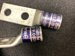 BURNDY N200 4/0 STR CU PURPLE DIE 15 (QTY 2)