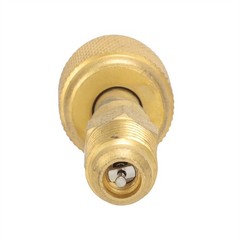 HVAC R32 Reverse Thread 1/4” Female 1/4” Male Adapter For A2L R454B/R32 Tanks 4x