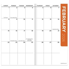 2026-2027 Pocket Planner 2 Year Monthly Calendar 3.5×6.5
