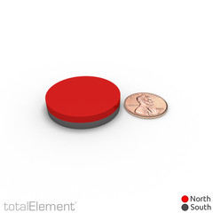 1.25 x 1/4 Inch Heavy-Duty Neodymium Rare Earth Large Disc Magnets N52 (2 Pack)