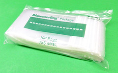 Zippit Bags Reloc 3×5 4mil Zip Seal Lock Reclosable Thick 3″ x 5″ Baggies 4 Mil