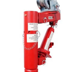 Hydraulic 1000LBS Pickup Truck Crane 360° Swivel Hoist Lift 38″-59″ for Factory