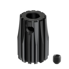 48P 13T Pinion Motor Gear 1/8 Inch 3.175mm Shaft Hardened Carbon Steel RC