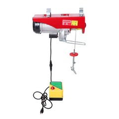 2200 LBS 1600W Electric Steel Wire Winch with 328ft Wireless Remote Control
