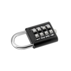 8-Digit Combination Padlock Push Button Lock for Locker Cabinet Black 2Pcs