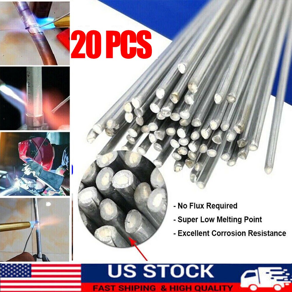 Aluminium Welding Rods Low Temp Flux-Cored Repair Alloy Fix Easy Brazing Wire