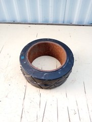 Superior Tire 12 x 5 x 8 Cushothane Polyurethane Smooth Press On Forklift Tire