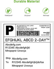 Nelko Genuine Direct Thermal Shipping Label 220 Labels/1 Roll, 4X6
