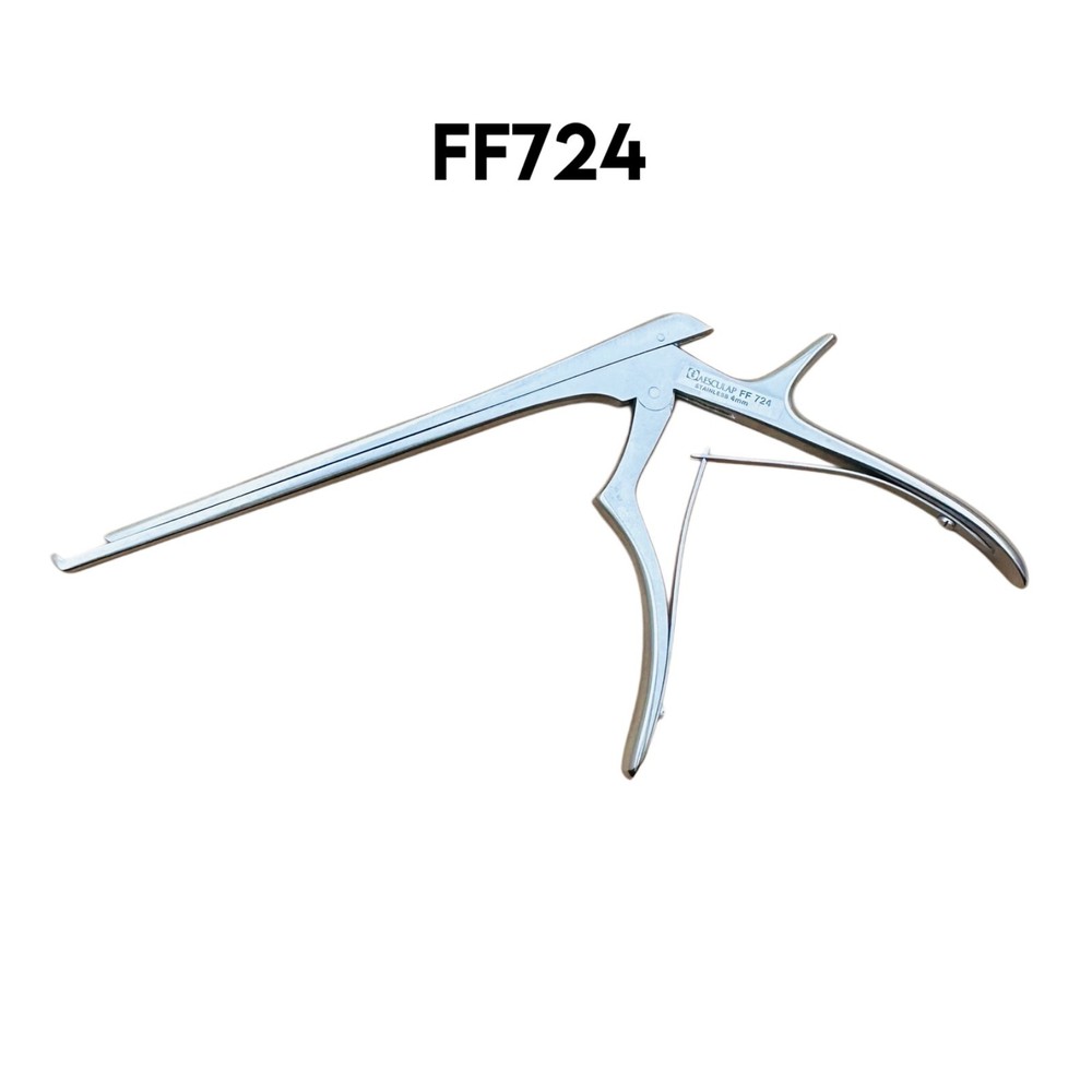 Aesculap FF724 Kerrison Punch 4mm 40 Degree Up-Bite 7″ Instrument