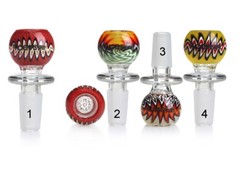 14mm Glass SCREEN Bowl Thick large capacity Made with American Glass Rod