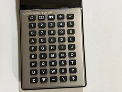 Texas Instruments Language Translator Vintage Spanish Tutor Module w/Case TI (7)