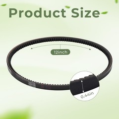 TOSRWGLL 20343 Drive Belt Replacement for Earthquake 20015 Tiller Cultivator …