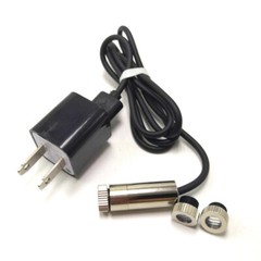 Focusable 650nm 5mw Red Laser Diode Module Dot+Line+Cross Lens with 5V Plug