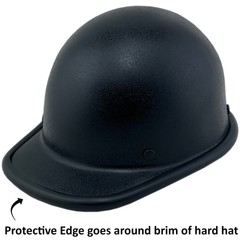MSA Skullgard Cap Style with Ratchet Suspension – Custom Textured Gunmetal Black
