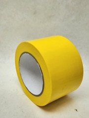 1 ROLL – HBM Vinyl Plating Marking Safety Tape 3″ x 36 Yds. (6 Mil Thick) YELLOW