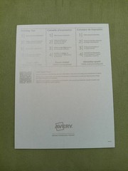 Genuine Avery 5963 Labels for Laser Printer 2″x4″ White: 100 Labels (10 sheets)
