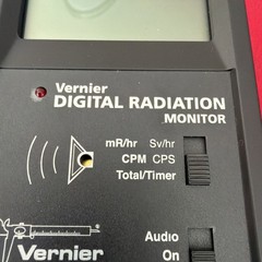 Vernier Digital Radiation Monitor Detects Alpha, Beta ,Gamma and X Radiation