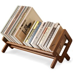 Aofure Premium Desktop Bookshelf, Bamboo Desk 16.5 x 9.3 x 9.8 inches, Brown