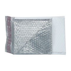 Rok 100 Pack 6″ X 9″ Shipping Gray White Envelope Poly Padded Bubble Mailers #0