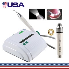 Dental Ultrasonic Piezo Scaler LED Scaling Perio Endo for Cavitron EMS /10*Tips