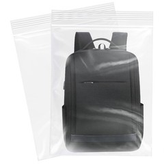 WEPOLY – 14″ x 20″ (100 Count) Zip Plastic Poly Bags – Resealable Bags with L…