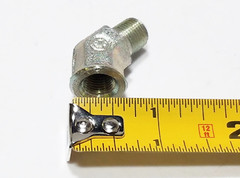 15 WEATHERHEAD C3359x2 1/8″ Female FNPT x 1/8″ Male MNPT 45 Degree Street Elbow