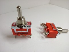 Pack of 2 E-TEN1122 15A 250V AC 3PIN ON-OFF-ON Power Toggle Switch Rocker Button