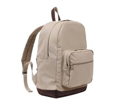 Rothco Khaki Vintage Canvas Teardrop Backpack – 9616