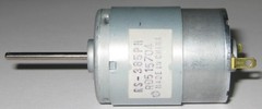 Mabuchi RS-385PH Motor – Long Shaft 2.3mm D. – 12V DC – Model Train Hobby Motor