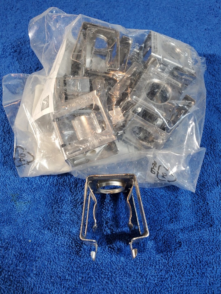 7/8″ Square Snap-in Stackable Hangers NEW 10 pk Stainless Steel Support STH78