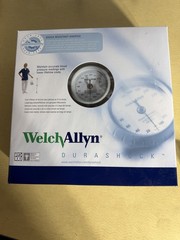 Welch Allyn Durashock DS44-11C Adult Blood Pressure Cuff & Case Sphygmomanometer