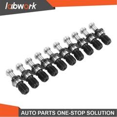 Labwork 10 Pcs BT30 Pull Stud 45° M12 Retention Knob for CNC Milling Holder