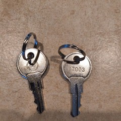 17003 FIRE-LITE KEY