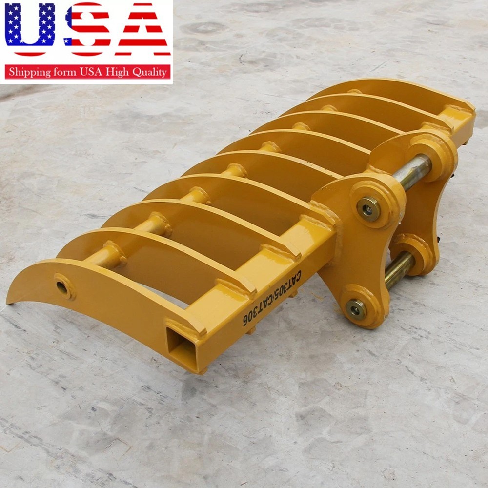 Brand New 9 Teeth Rake Attachment for 6Ton Excavator Heavy Duty Equipment USA