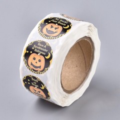 Halloween Sayings Sticker Labels 500 each per roll Great for Orders Crafts & Fun