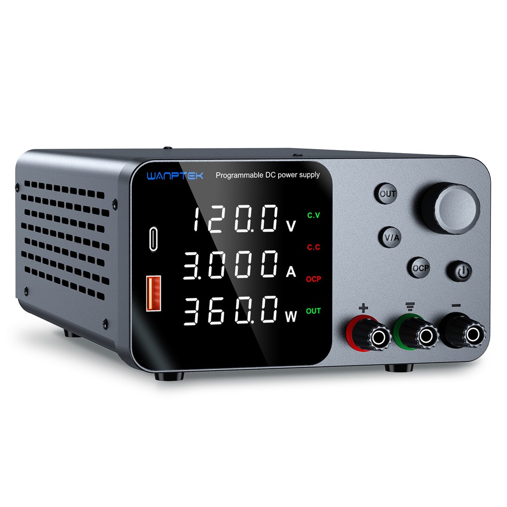 0-30V/60V/120 3A/5A/10A Adjustable DC Power Supply Veriable Lab Bench Switching