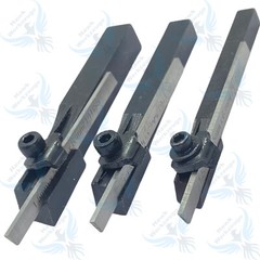 Set of 3 Small Mini Parting Tool Holder Cut Off Tool HSS Blade Unimat Mini Lathe