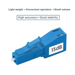15dB LC Attenuator LC/UPC SM Single Mode Fixed Optical Attenuator Male Female