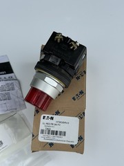 Eaton HT8GBRV3 Illuminated Red Push Button 24V – New