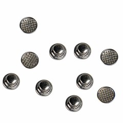 10pcs Dental Orthodontic Lingual Buttons Bondable Round Mesh Base
