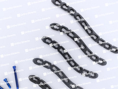 Claviclë S Safety Locking Anatomical Plates 5-9 Hole & LCP Screws 41 Pcs Set Ti
