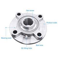 SUCFC 202 TO SUCFC 214 PILLOW BLOCK HOUSED BEARING UNIT **CHOOSE SIZE**