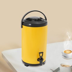 Stainless Steel Insulated Beverage Dispenser,Cold and Hot Drink Dispenser